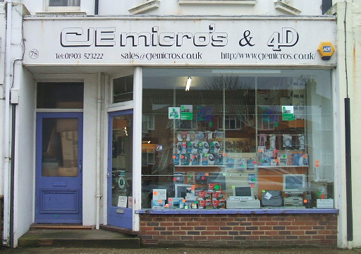 Photo of CJE Micro's shopfront