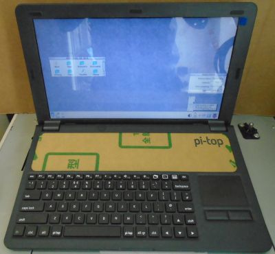 Image of pi-topRO, Grey, including 1GB Raspberry Pi Model B (RISC OS configured)