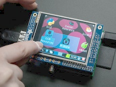 Image of PiTFT, 320x240 2.8" LCD and Touchscreen