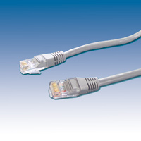 Image of Ethernet 10/100bT RJ45 Cat5e Crossover Cable/lead (1m)