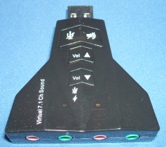 Image of USB Audio Input Output interface for Iyonix, PandaBoard etc. Dual Input/Output