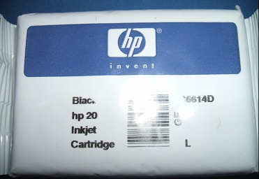 Image of HP No. 20 (C6614de) Black (No box) (Out of date?)