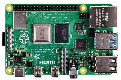 Image of Raspberry Pi 4 Model B 1024MB