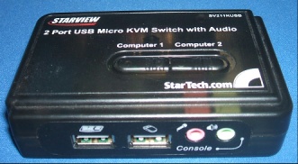 Image of StarView 2way VGA & USB KVM with Audio (S/H)