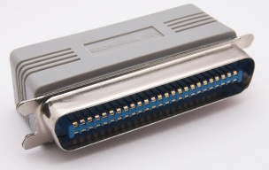 Image of SCSI 1 Terminator 50 way Amphenol/Centronics (passive)