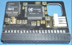 Image of Secure Digital (SD) to IDE adaptor (40way female IDE connector and power connector) for motherboard socket mounting