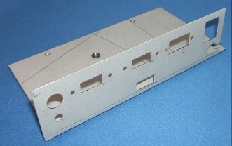Image of ATX/Mini ITX Case mounting bracket and backplate for the Raspberry Pi 1 (HDMI to back)