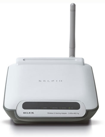 Image of Wireless Gaming Adaptor (Ethernet to 54Mbps 54g) RJ45 connection