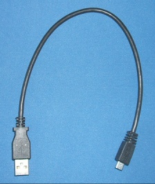 Image of MicroUSB-USB Power cable suitable for Raspberry Pi (30cm lead)