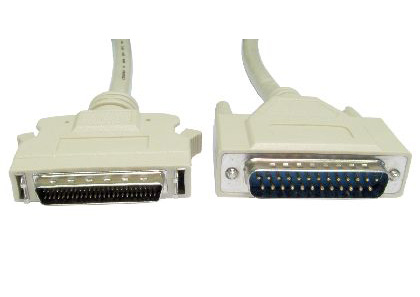 Image of SCSI 2 (50way Mini D) to 25way D-Type Cable/lead