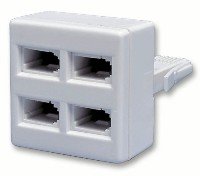 Image of 4 Way telephone adaptor