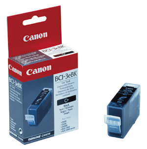 Image of Canon BCI-3eBk Black ink tank