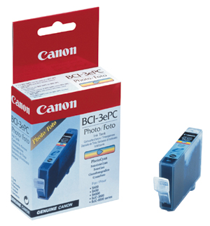 Image of Canon BCI-3ePC Photo Cyan ink tank