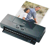 Image of Canon BJC55 Ultra portable printer refurbished with black head (USB)