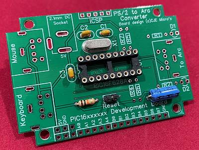 Image of PIC 16Fxxxx Development board