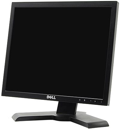 Image of Dell 17" LCD monitor 1280x1024 Analogue & DVI inputs, Rotatable & Height Adjustable, USB Hub (New)