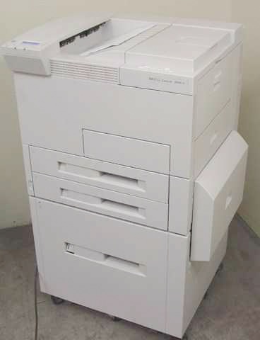 Image of HP LaserJet 8000n A4/A3 Mono Laser Printer + 2000 sheet tray (S/H)