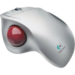 Image of Logitech Cordless TrackMan Wheel Trackerball (USB & PS/2) (Refurbished)