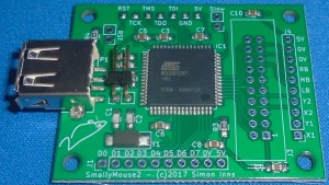 Image of SmallyMouse2 USB to Quadrature, bare programmed uncased interface