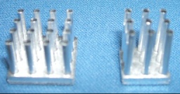 Image of Pair of stylish Heatsinks suitable for Raspberry Pi, PandaBoard or Beagleboard