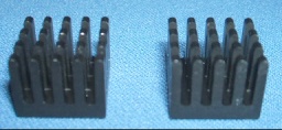 Image of Pair of Heatsinks suitable for Raspberry Pi, PandaBoard or Beagleboard