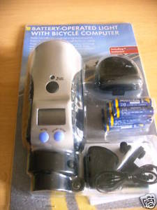 Image of Krypton/LED Bike Light Set & Wireless Bike Computer