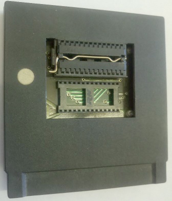 Image of BBC Master/Electron Plus 1 Dual Sideways ROM Cartridge with ZIF socket (2 ROMs) (S/H)