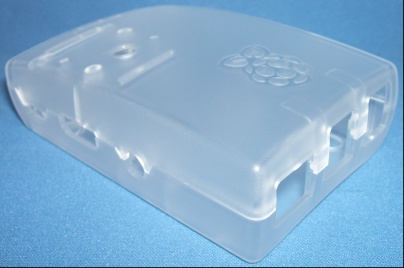 Image of Moulded Case/Enclosure for Model B Raspberry Pi 2, 3 and Pi 1 B+ (Clear)