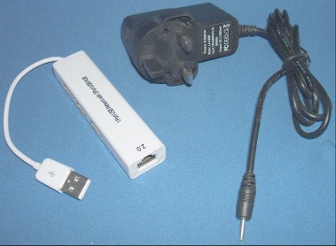 Image of 3 Port USB 2.0 Hub with Ethernet interface suitable for RaspberryPi Zero/Compute Module with 2A PSU